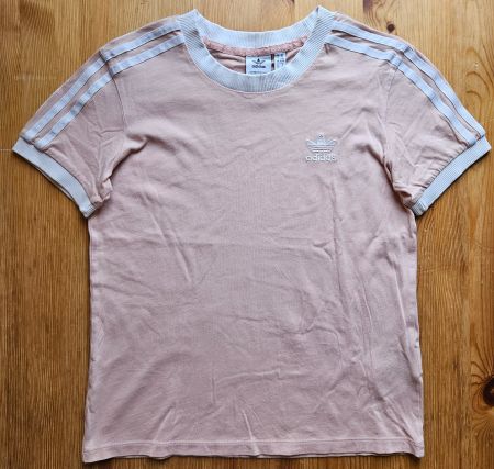 T-Shirt adidas rosa Grösse 32/S Shirt retro/vintage look