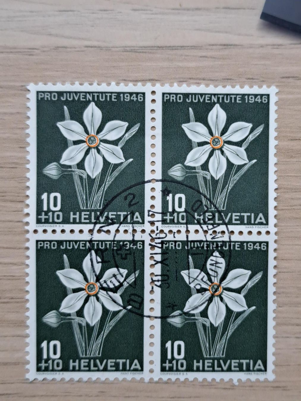Tutti i francobolli: VB PJ 1946 ET – Usato da Strengelbach venduto da zruktsnre45 2