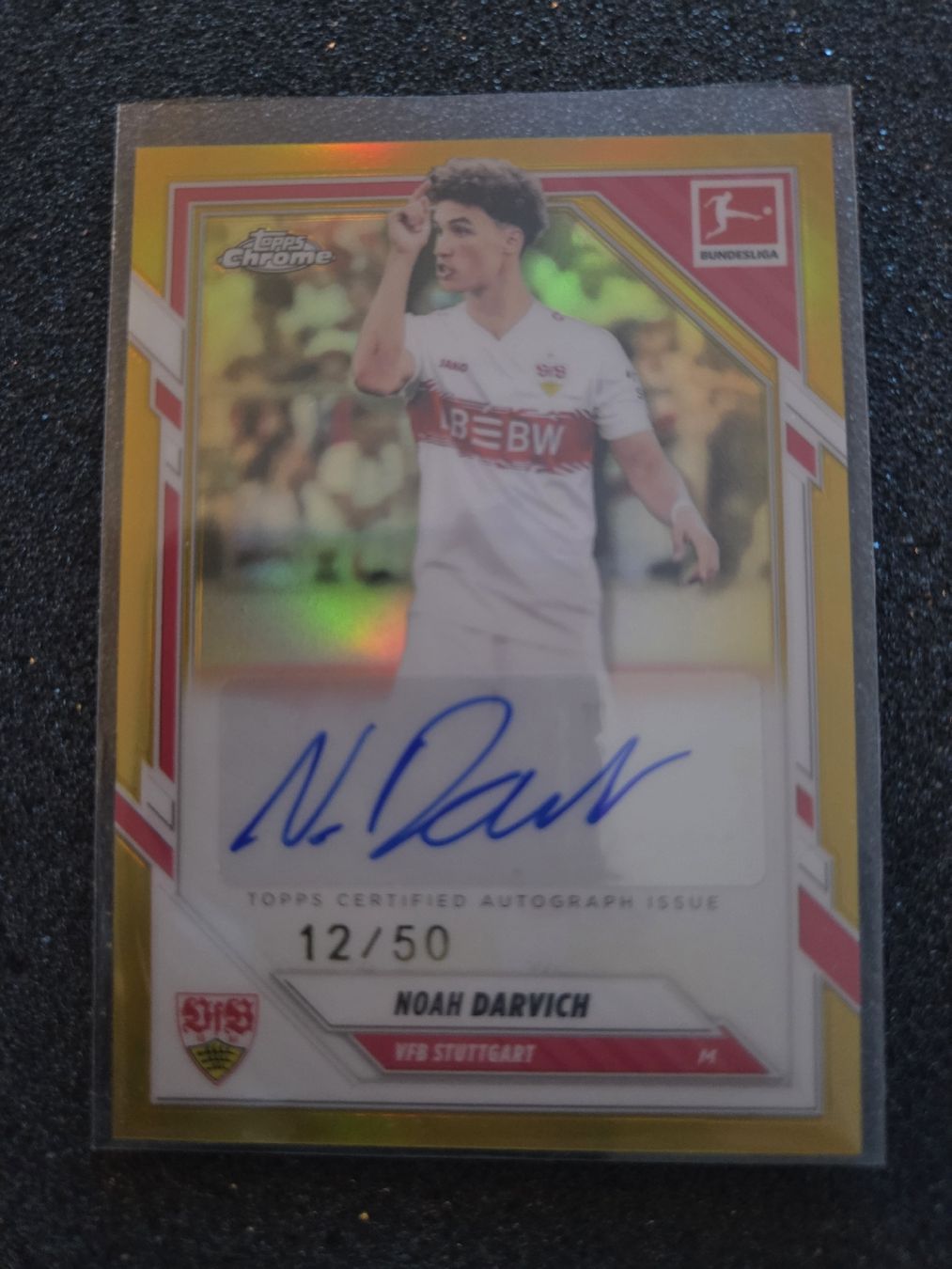 Topps Carte collezionabili: Noah Darvich Topps Chrome Autogramm Karte VFB Stuttgart /50 – Nuovo (secondo la descrizione) da Thalwil venduto da Frenc83