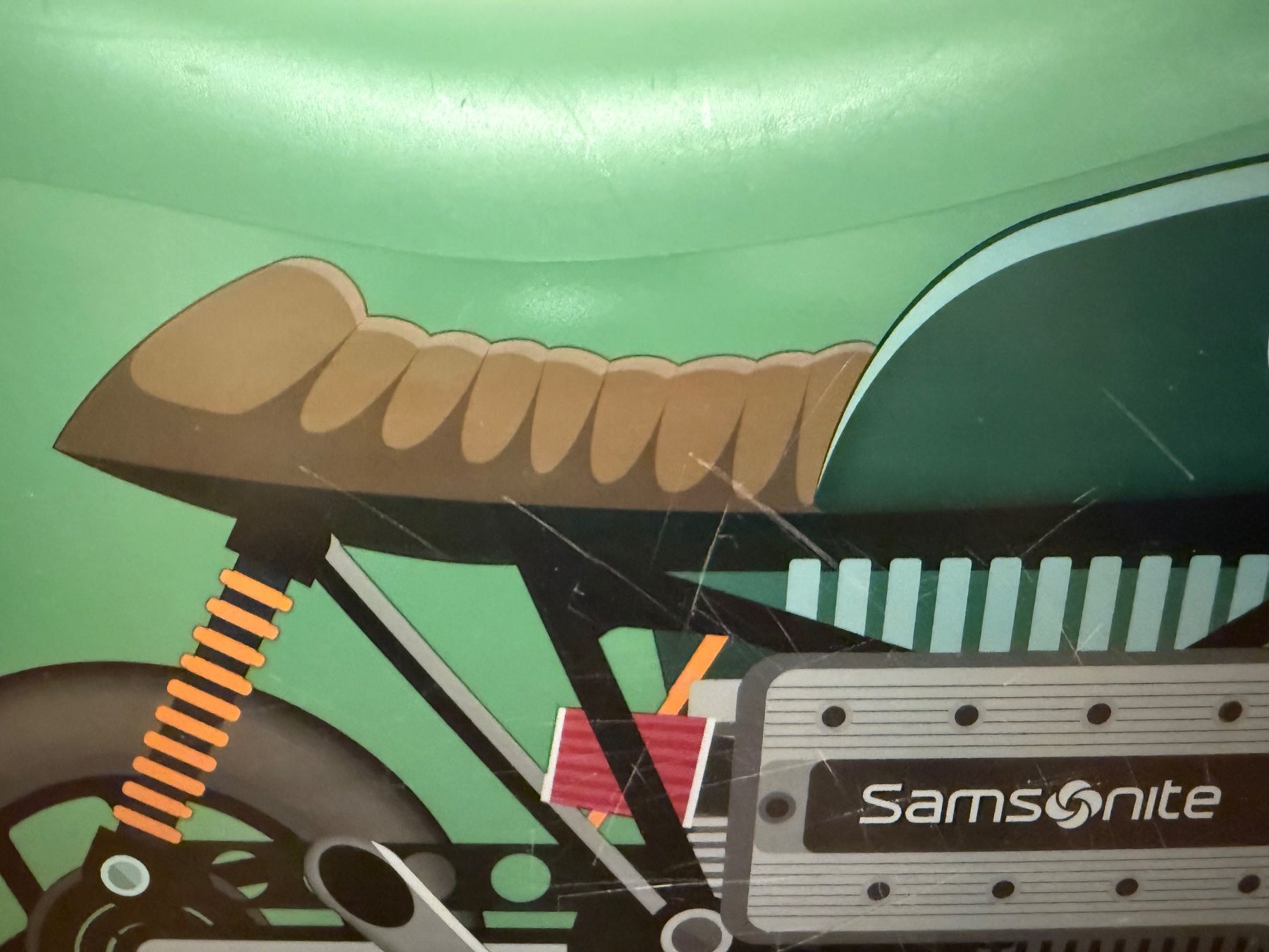 Samsonite Valises de voyage: Samsonite Kinderkoffer Motorrad – D'occasion à Pfäffikon SZ par Syndrome379 3