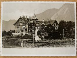Ansichtskarte: Frauenklinik Fontana in Chur 1916