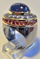 Safir Fingerring 58