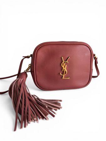 SAINT LAURENT Nappa Monogram Blogger Bag Tasche