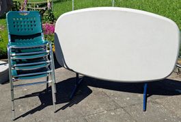 Gartentisch mit 6 Stühlen