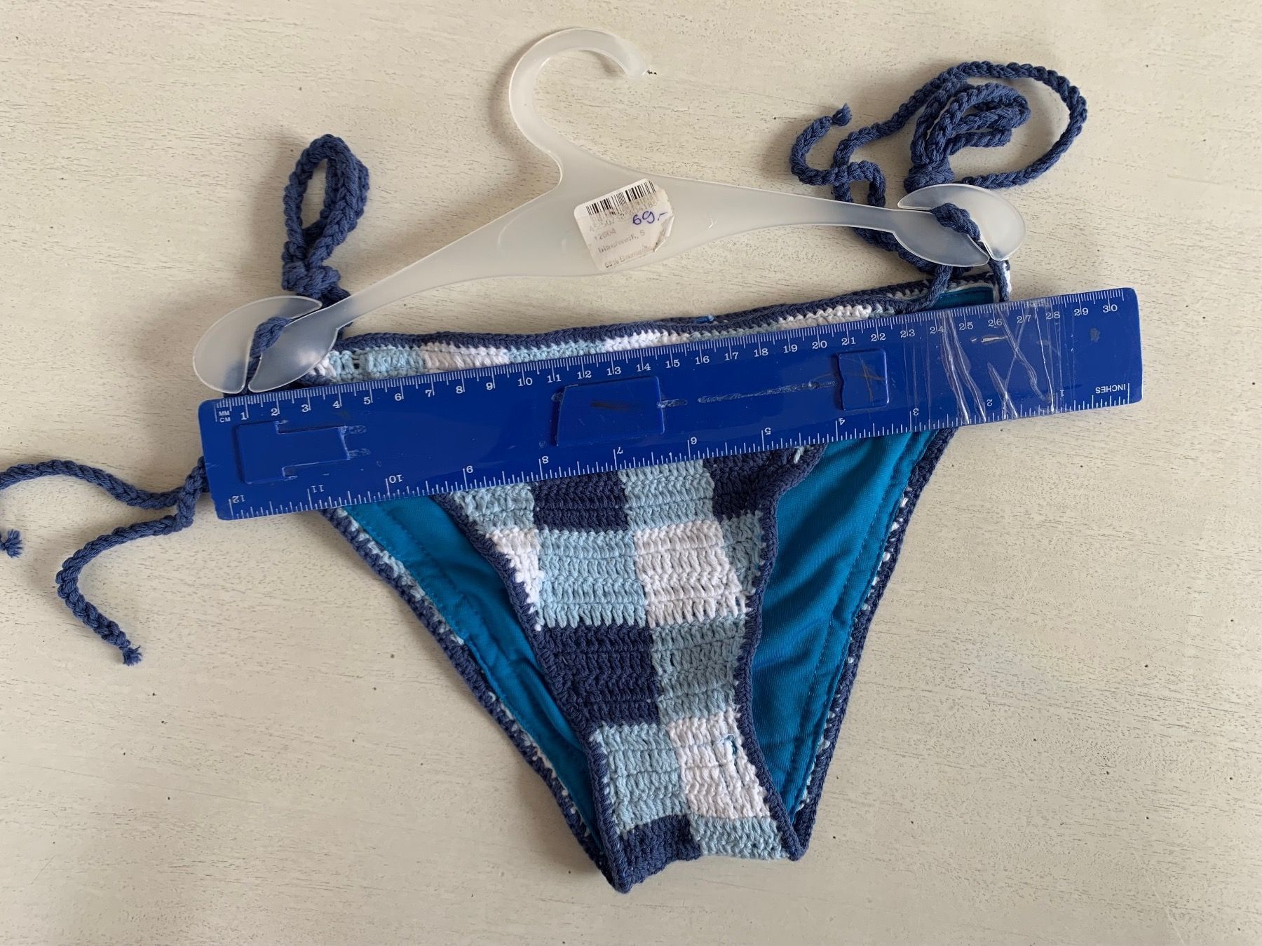 Costumi da bagno & Bikini: BIKINI 100% HANDMADE CROCHET, GR. SMALL – Nuovo (secondo la descrizione) da Rüschlikon venduto da 21moje 6