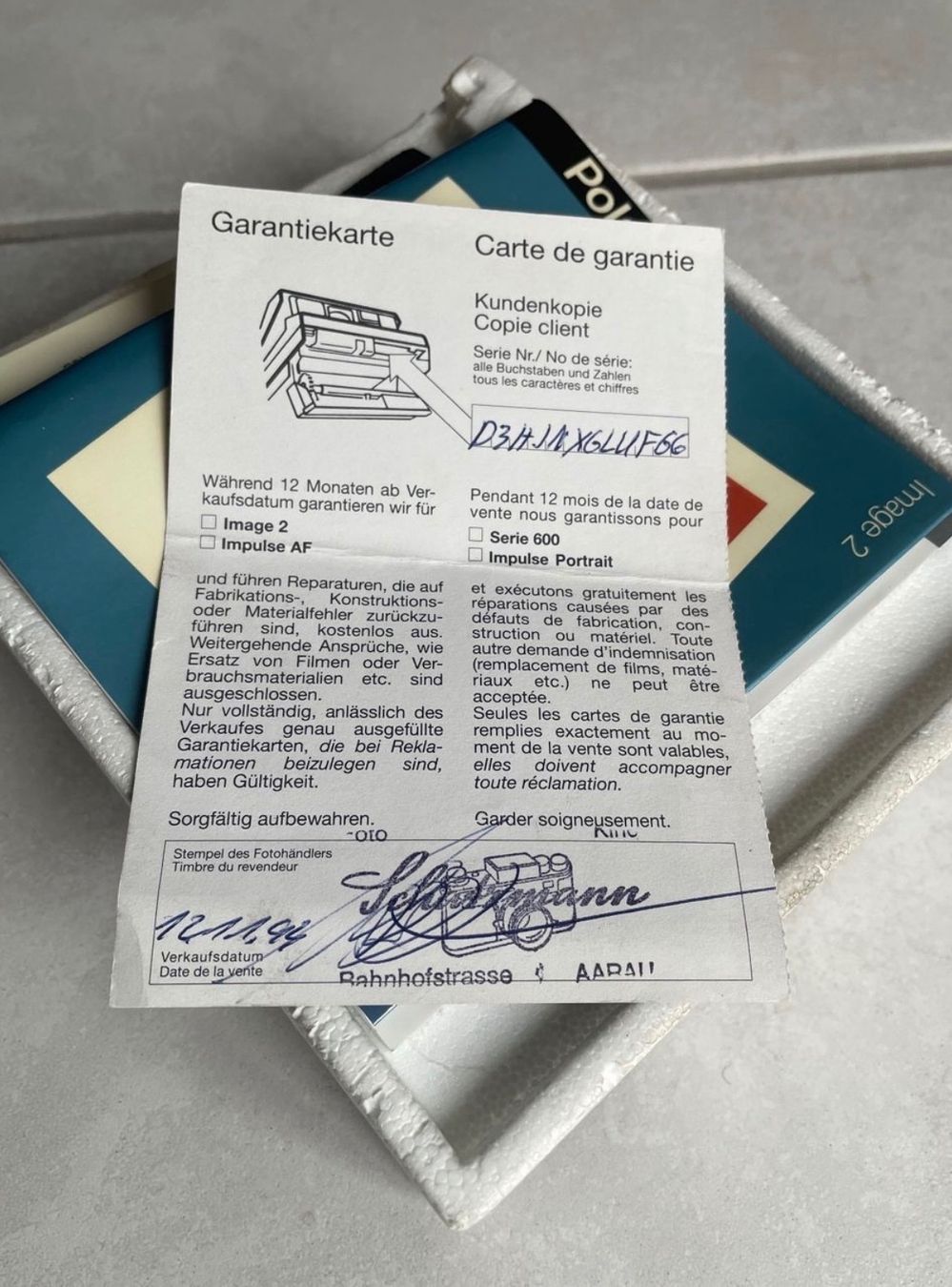 Polaroid Fotocamera: Polaroid Kamera neuwertig – Usato da Thalwil venduto da SwissJames1 2