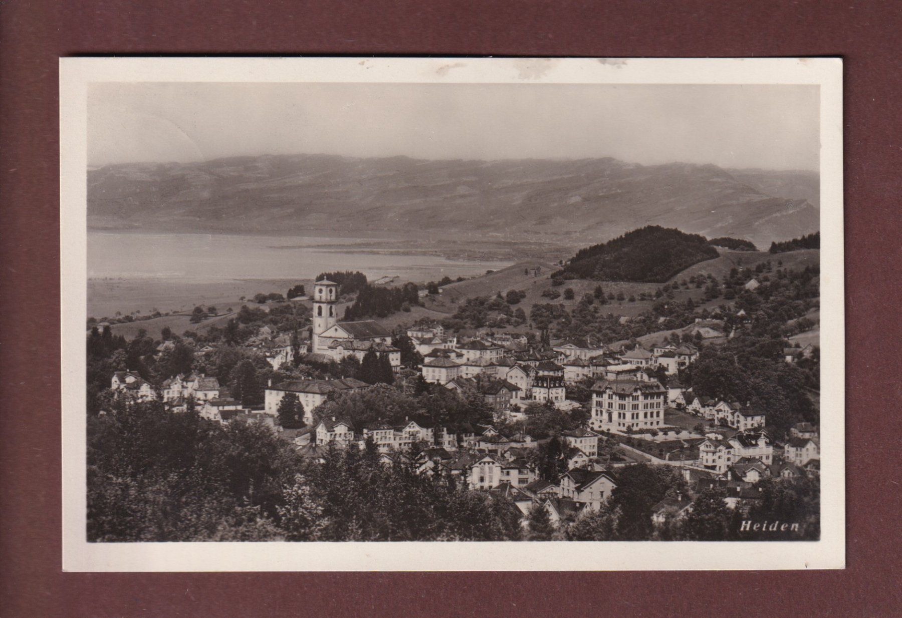Ansichtskarten: HEIDEN - 1935 – Gebraucht aus Pully von nicecards-shop