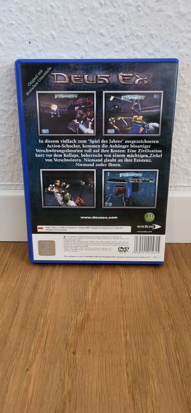 Sony Giochi: PS 2 - Deus Ex – Usato da Münsingen venduto da DigitaleSpielecke 1