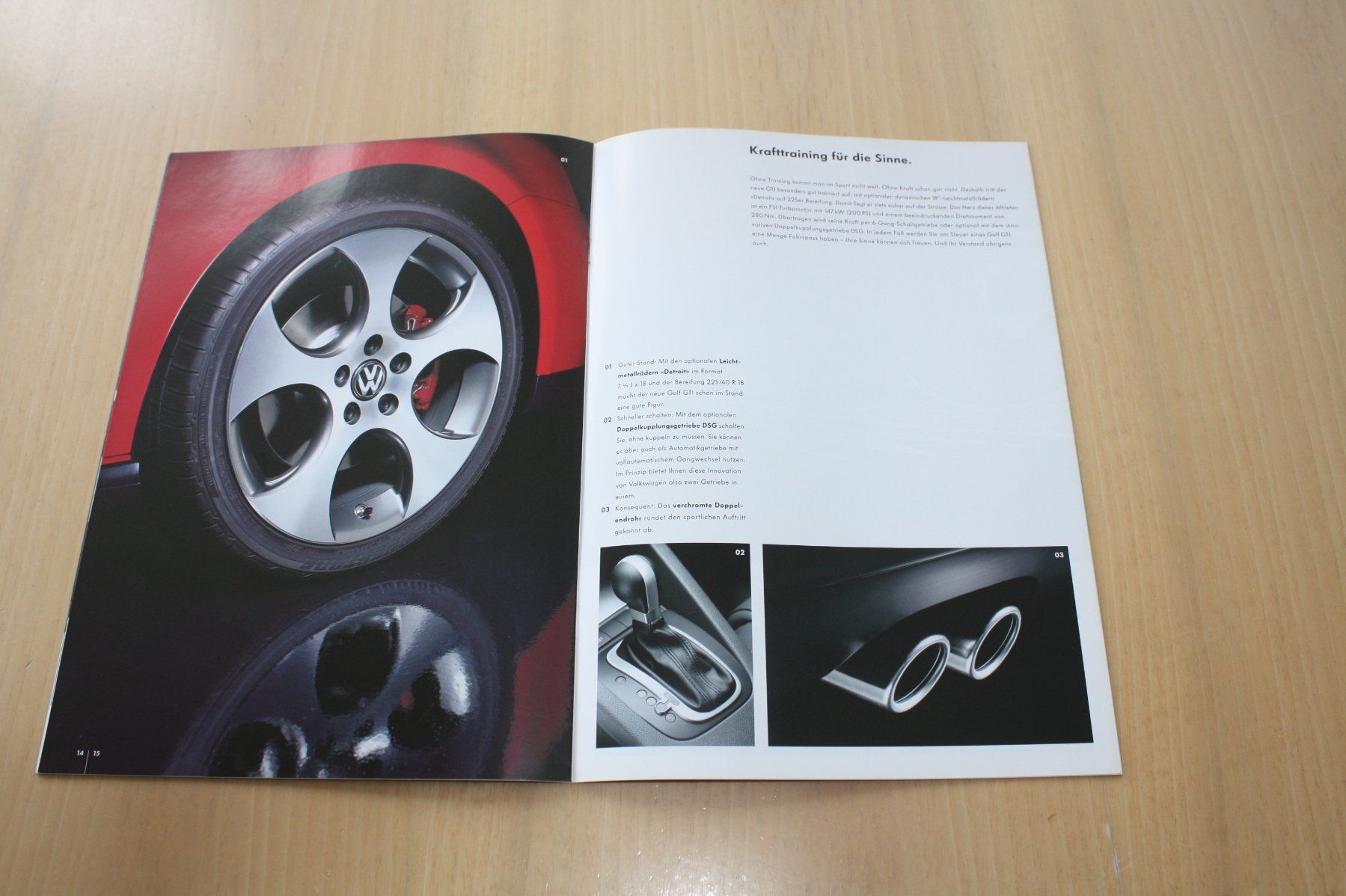VW Documenti: Golf GTI CH-Prospekt 11/2004 – Usato da Wikon venduto da erwin400 6