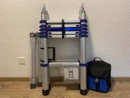 Echelle / leiter / ladder TEDURA 3.8m, état neuf, avec sac.