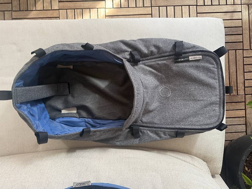 Sacchi a pelo: Ensemble Bugaboo nacelle  footmuff, matelas, plaid – Usato da Genève venduto da Poutch82 3