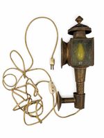 Wandlampe im Vintage-Stil mit Kabel und Schalter