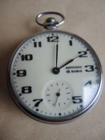 Klassische Taschenuhr , Antichoc 18 Rubis, mit Lenin , läuft