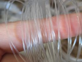 10M 0,8mm Nylonfaden nicht dehnbar fest Perlon faden angeln