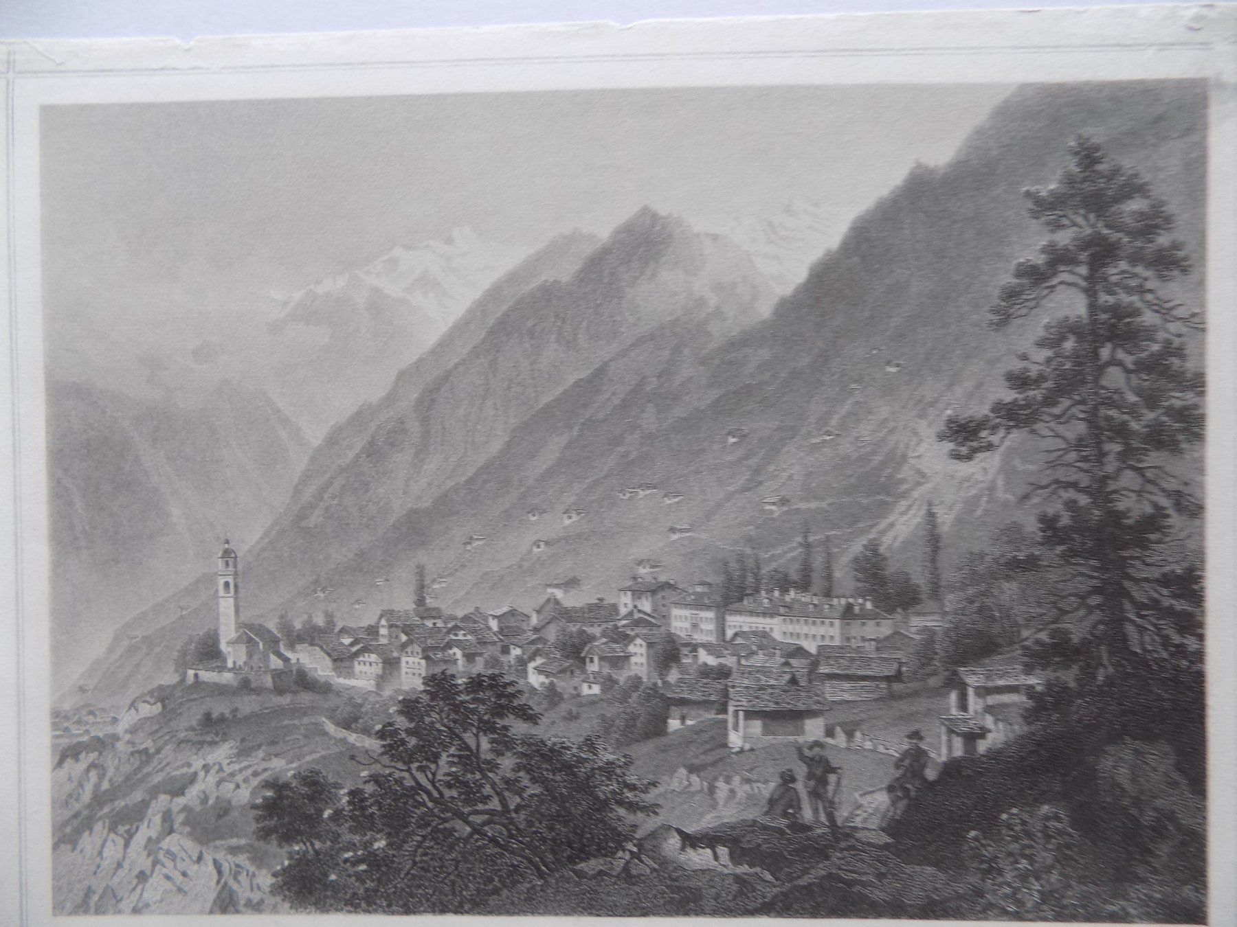 Gravures: Soglio Graubünden – D'occasion à Risch par Antikfee 1