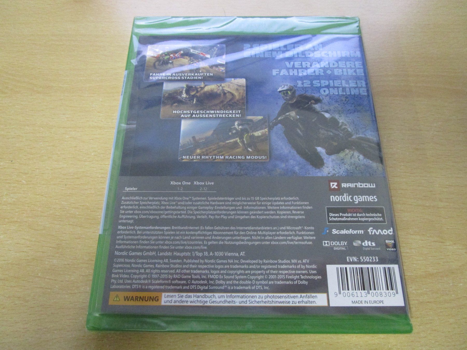 Microsoft Giochi: MX vs ATV Supercross Encore Xbox One Neuware X1 XBOXONE – Nuovo e nell'imballaggio originale da Goldau venduto da agestuffer 1