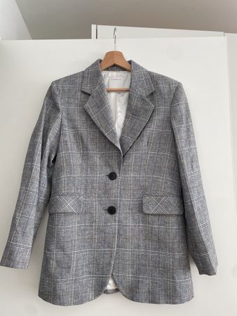 Sandro Paris Blazer Gr. 36 kariert neuwertig