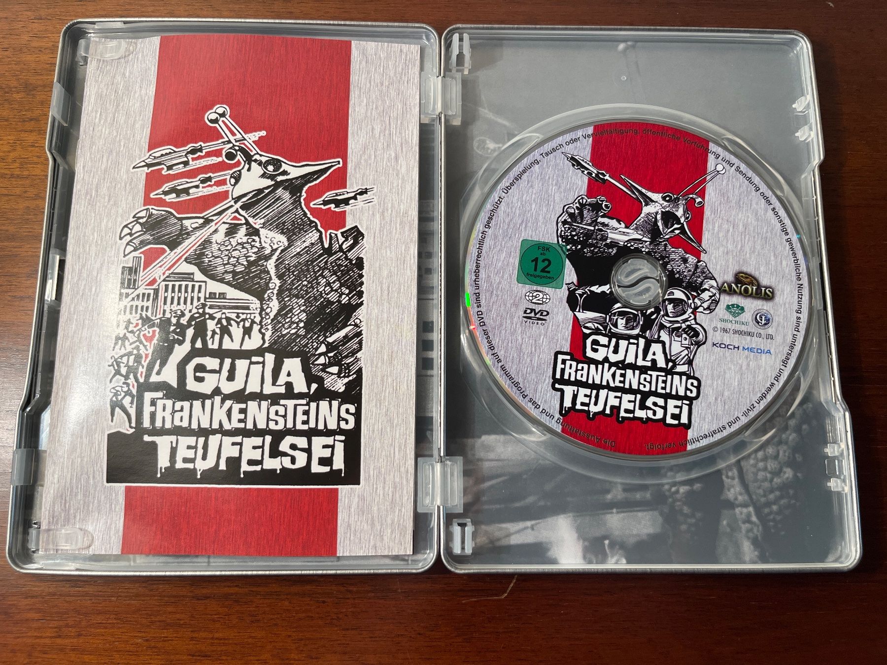 Tutti i DVDs: DVD - Guila, Frankensteins Teufelsei, Anolis, Kaiju Classics – Usato da Luzern venduto da Jiggy_8898 1