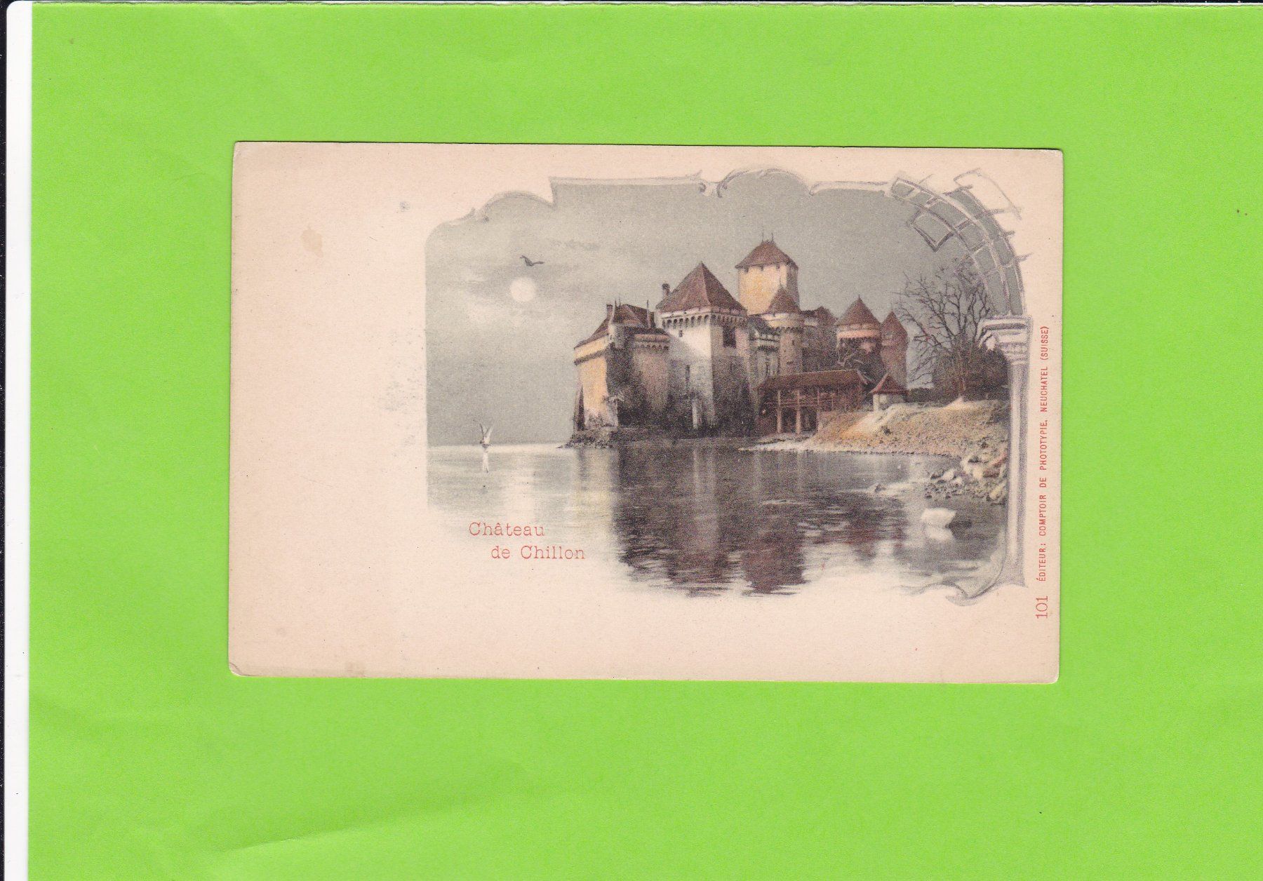 Ansichtskarten: Chillon – Gebraucht aus St. Peterzell von neckertal