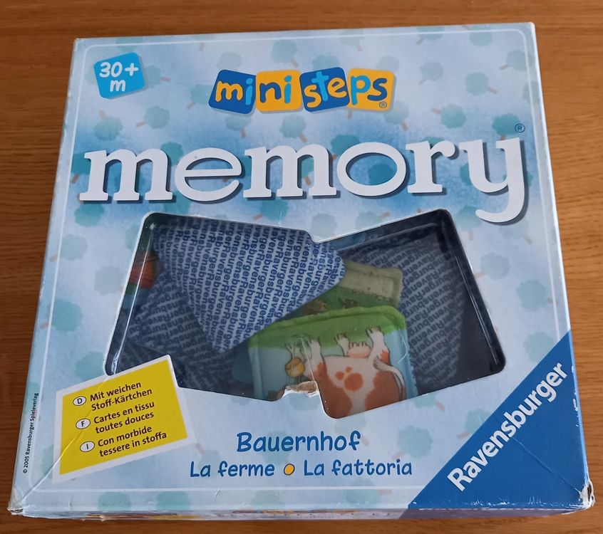 *RAVENSBURGER MINI - STEPS - MEMORY - BAUERNHOF*,VOLLST. (Gebraucht) in ...