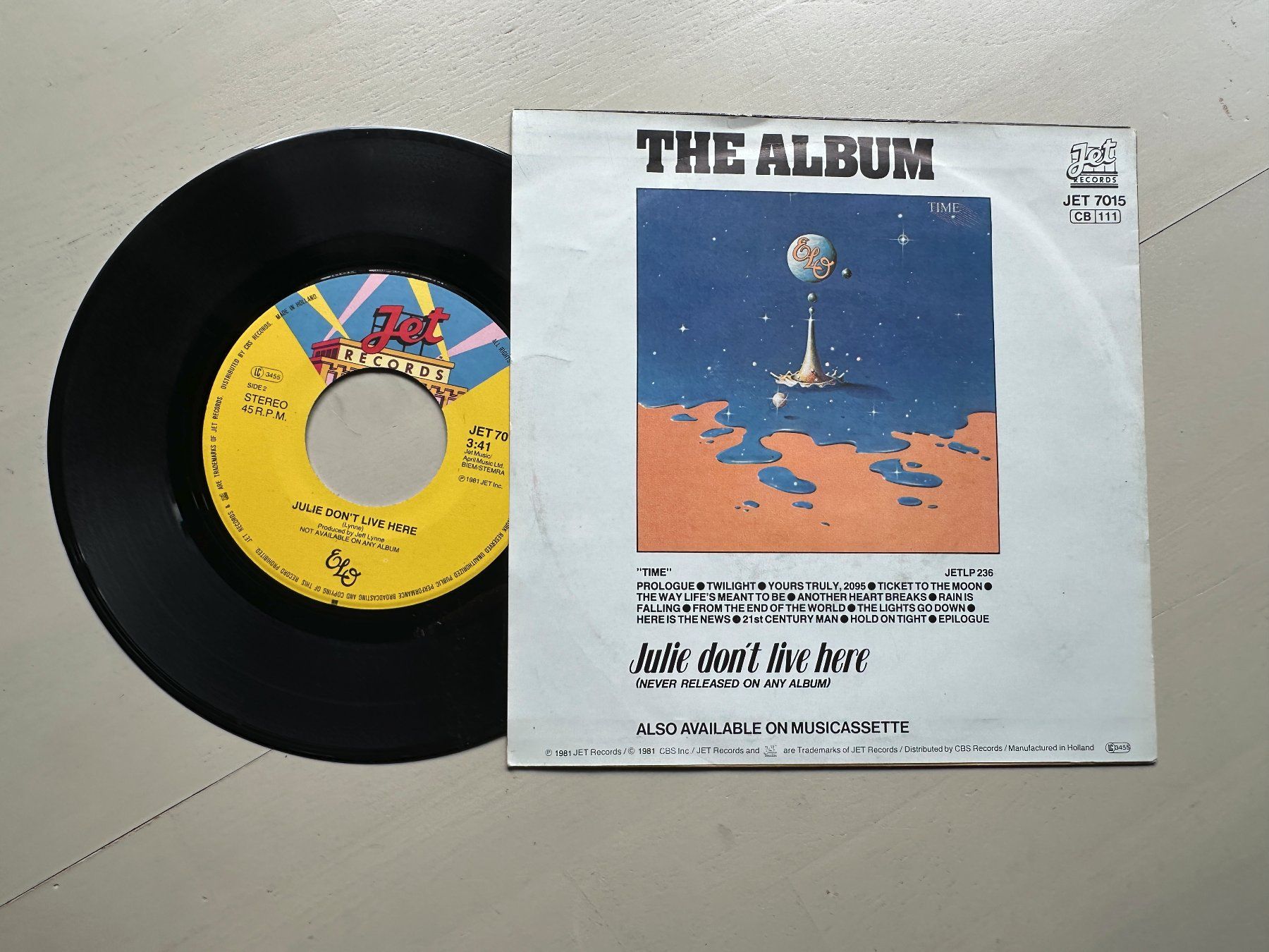 Schallplatten: ELECTRIC LIGHT ORCHESTRA tolle Single Kult Twilight – Gebraucht aus Basel von Partridge 1
