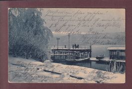ZÜRICH - Seefeldquai unter Schnee - 1908