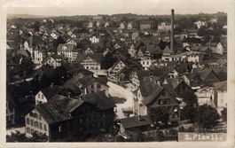Flawil. Generalansicht mit Stickereiquartier