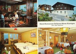KRATTIGEN Hotel-Rest. Bellevue-Bären, Fam. E. Müller-Körber