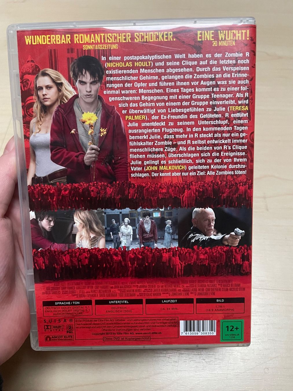 Tutti i DVDs: DVD Warm Bodies - Zombies mit Herz – Usato da Schnottwil venduto da MysticWitch 1