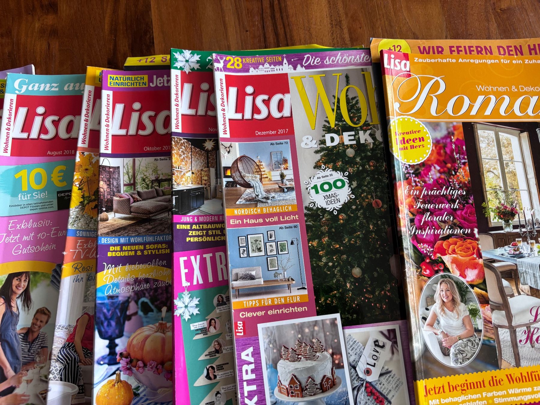 Zeitschriften & Magazine: LISA Wohnen und Dekorieren 2018 – Gebraucht aus Balsthal von Uroby 2