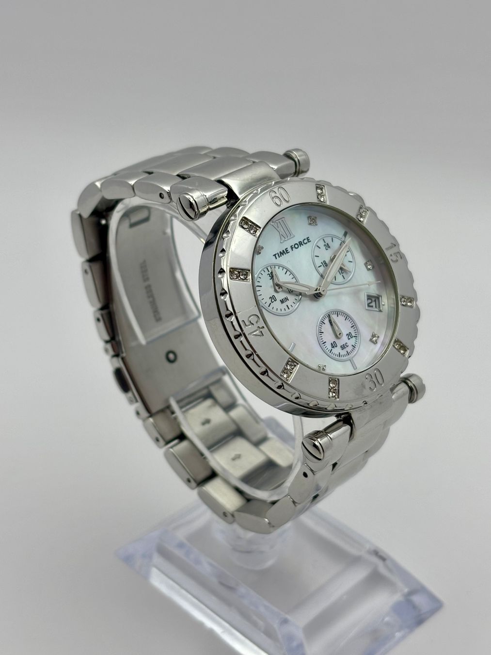 Uhren: TIME FORCE CHRONOGRAPH DATE – Gebraucht aus Rorschach von ZeitWerk.10 4