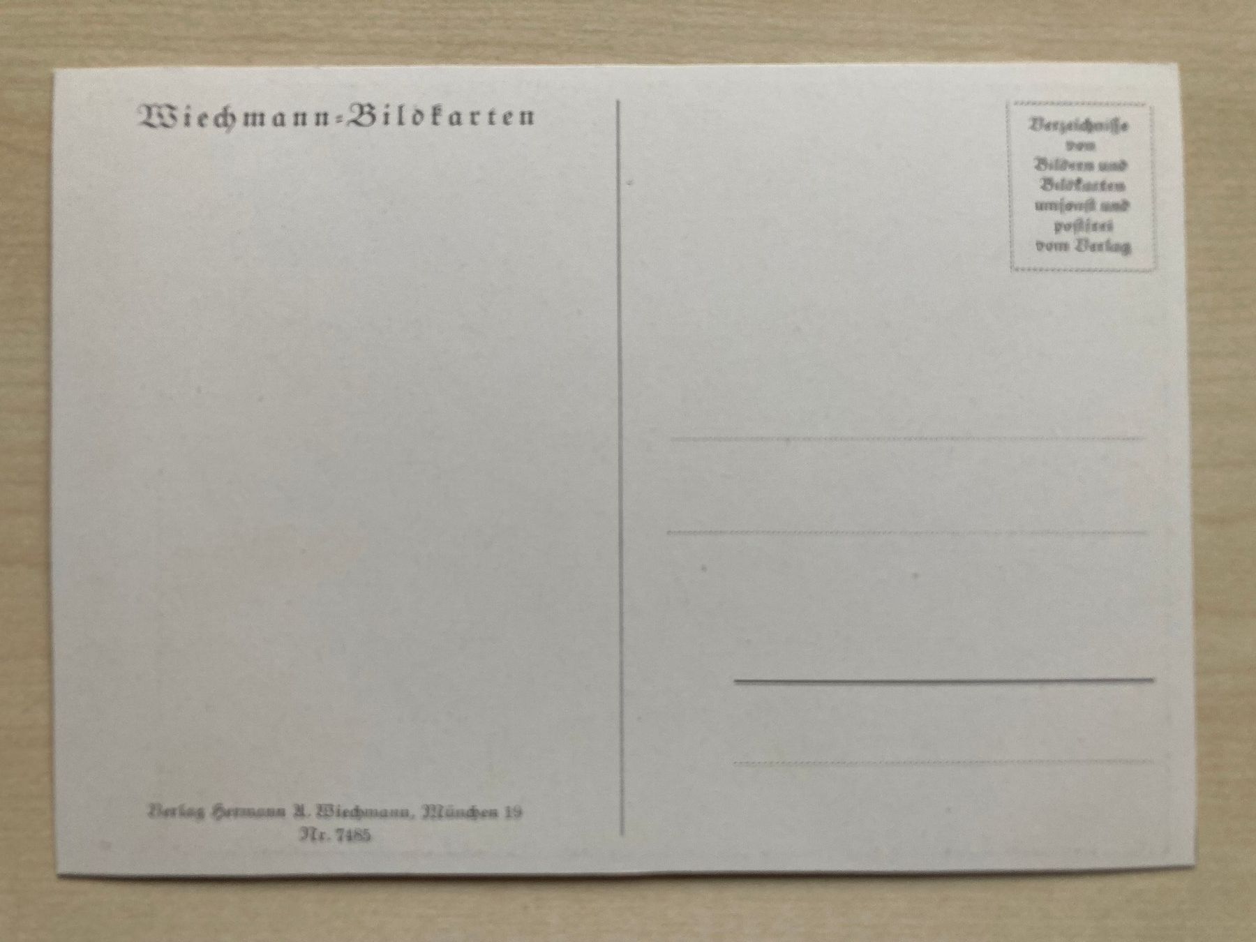 Cartoline postali: AK Windstille (E.Mercker) – Nuovo (secondo la descrizione) da Niederurnen venduto da Alpineyeti 1