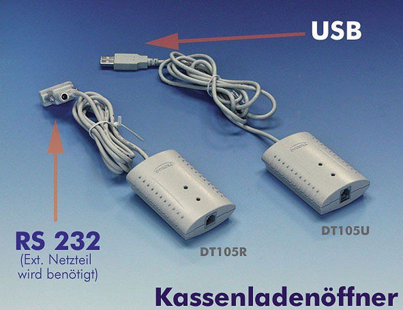 Unità & Adattatore: GIGA ADAPTER TIROIR-CAISSE DT-105-USB – Nuovo e nell'imballaggio originale da Lentigny venduto da MiraSan