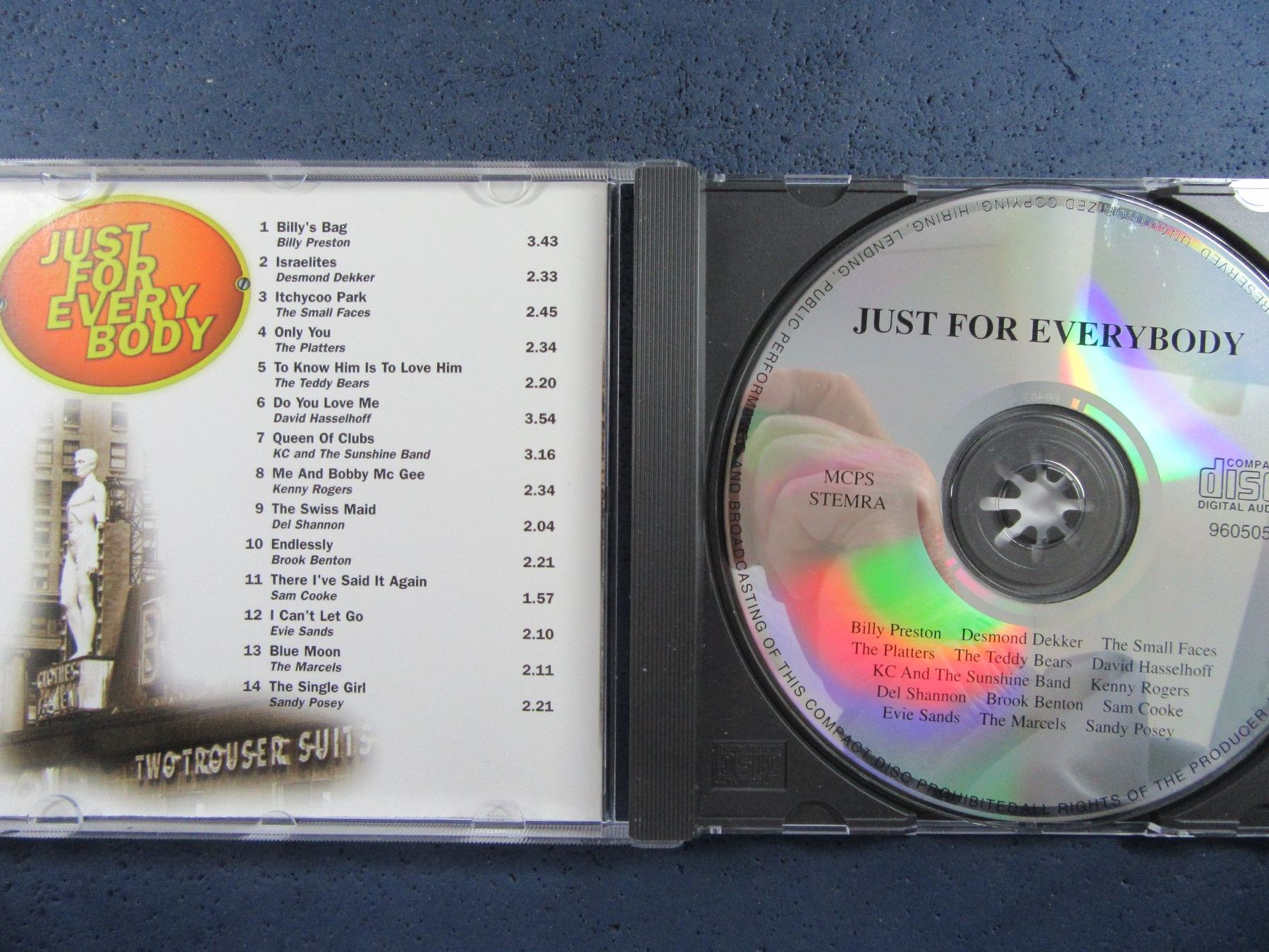 CD: JUST FOR EVERYBODY 14 GOLDEN HITS CD – Usato da Ettingen venduto da Hausi4711 2