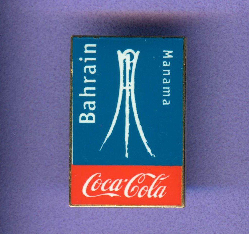 Coca-Cola Placchette & Badge: Coca Cola   Bahrain – Usato da Winterthur venduto da Sammleroase