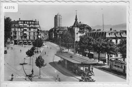 Lausanne - Place Chauderon - Tram Tramway