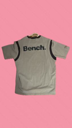 Bench T-shirt, gray, size L, sporty, spring is coming!