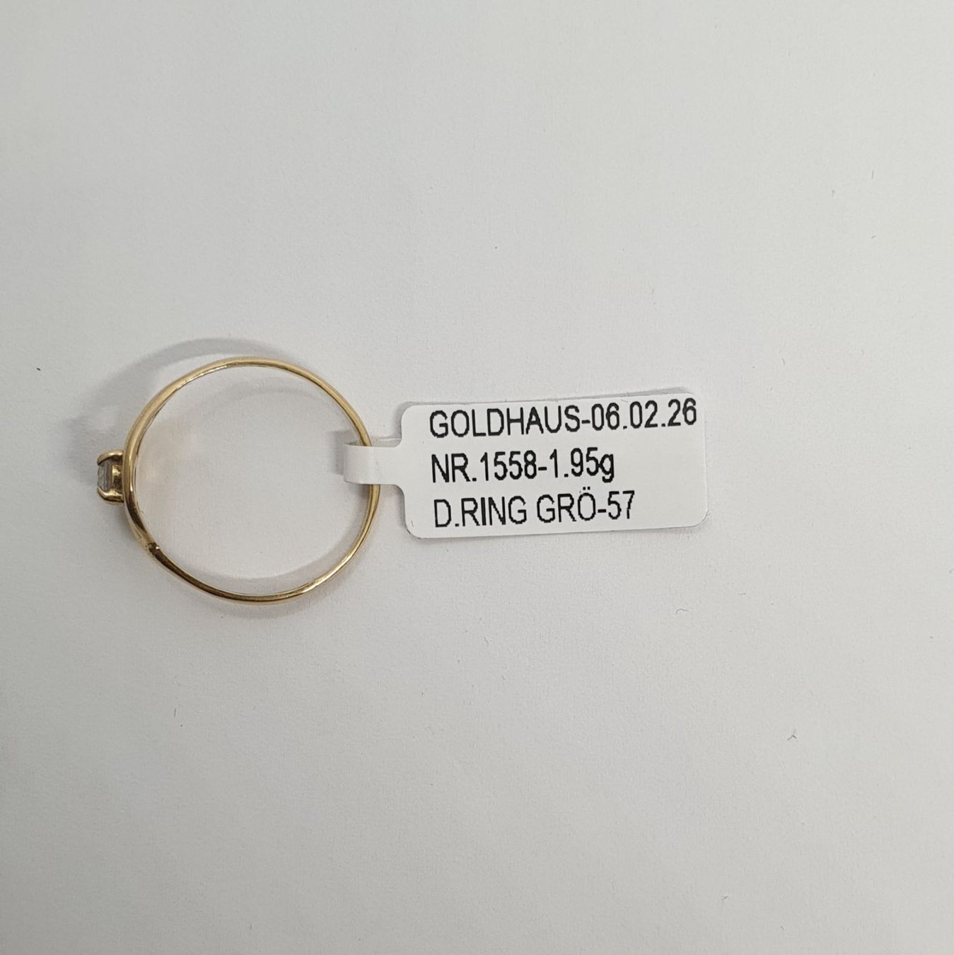 Anelli: Echt 18K Gold Ring – Usato da Luzern venduto da Goldhaus-Luzern 2