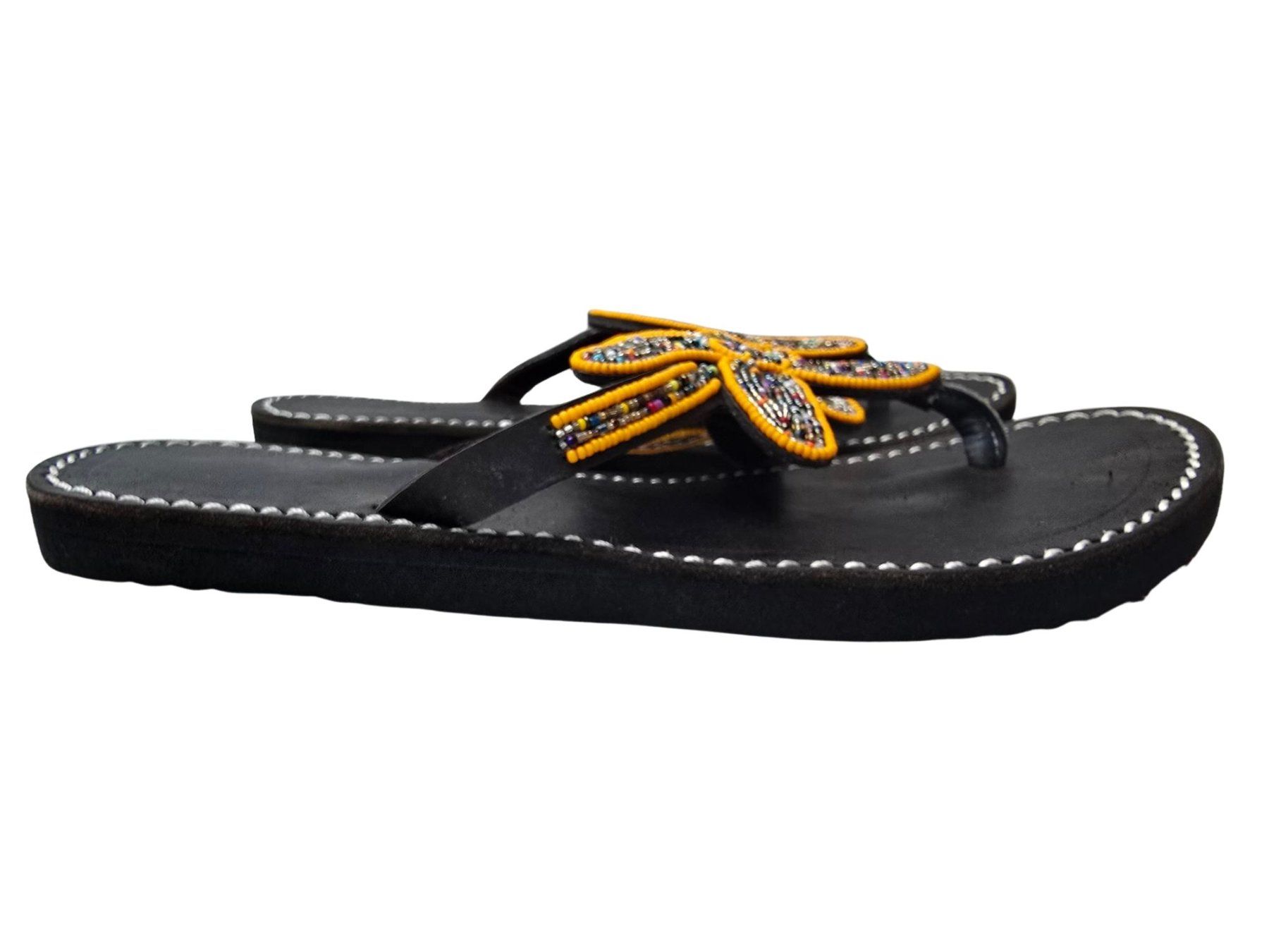 Scarpe da donna: Handgemachte Leder-Sandalen Gelb 39 – Nuovo e nell'imballaggio originale da Brione s. Minusio venduto da Littleninja 2