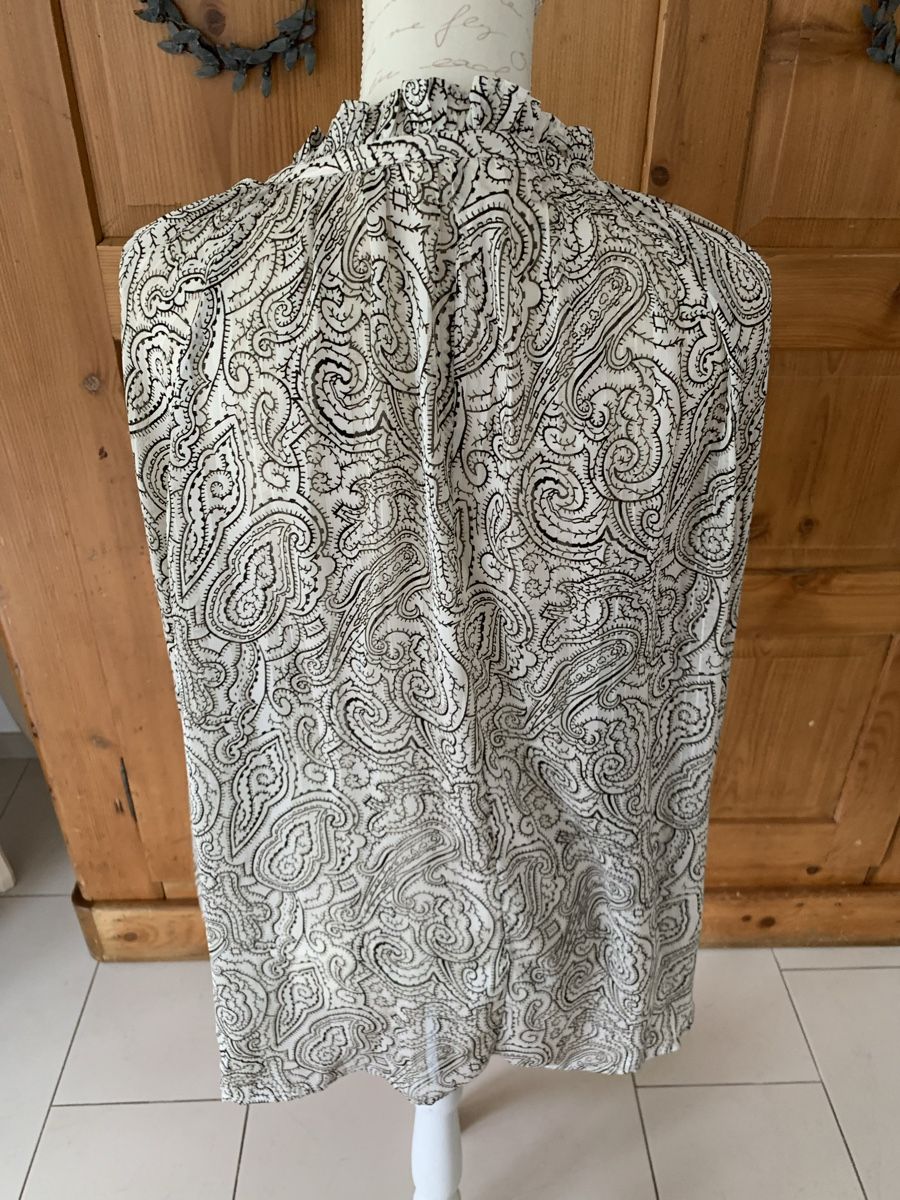 H&M Camicette: H&M Chiffonbluse Paisley Muster Gr. 4XL – Usato da Ellikon an der Thur venduto da Bali1999 5