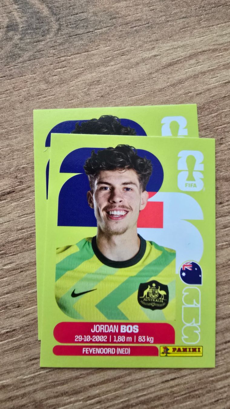 Panini Sammelbilder & Trading cards: Panini WM 2026 Australia Jordan Bos – Neu (gemäss Beschreibung) aus Seewen SZ von mar_2z5b