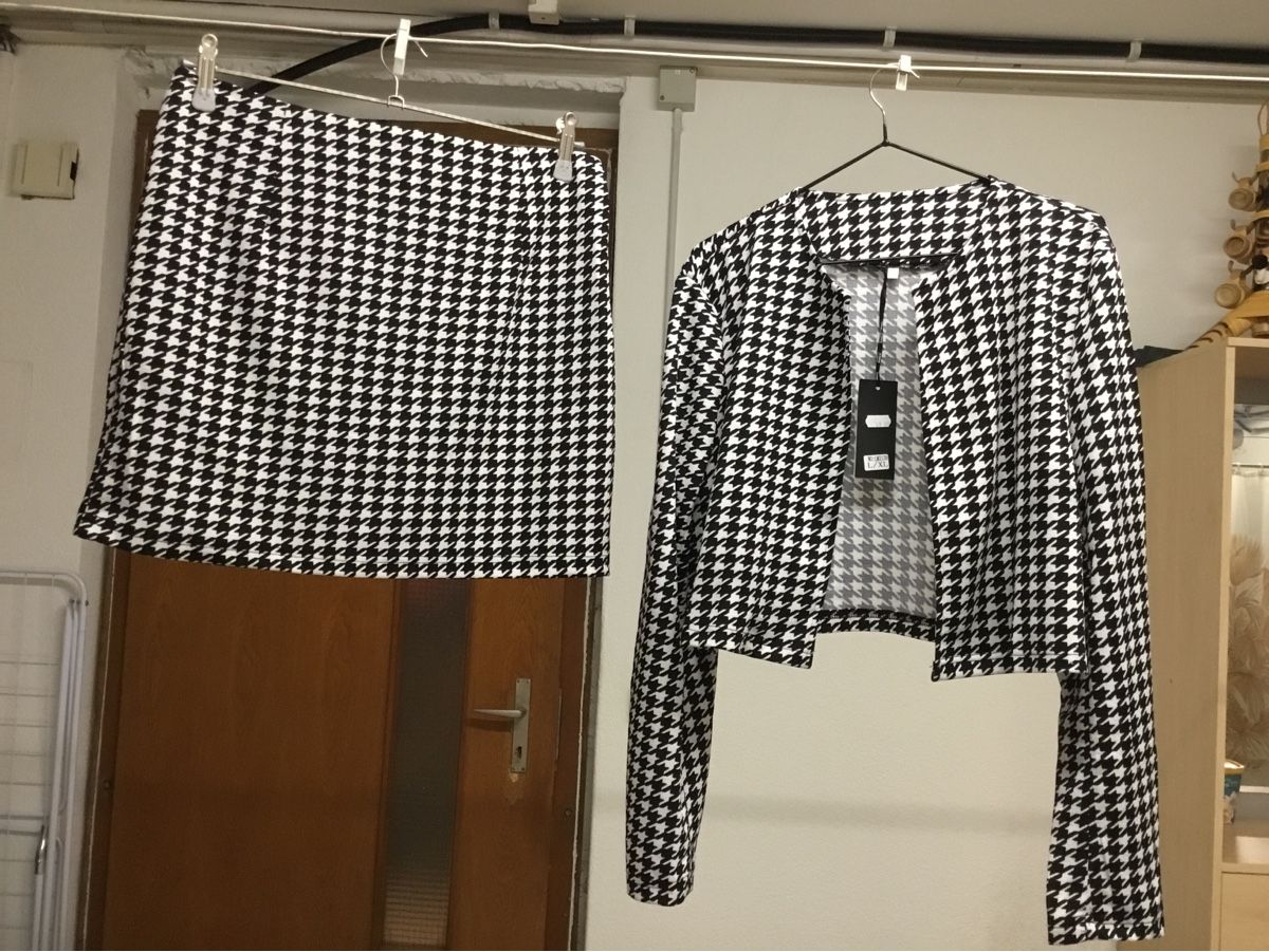Completi & Tailleur: Jacke & Minirock Set Gr. L/XL neu – Nuovo (secondo la descrizione) da Aarau venduto da romiana01 3