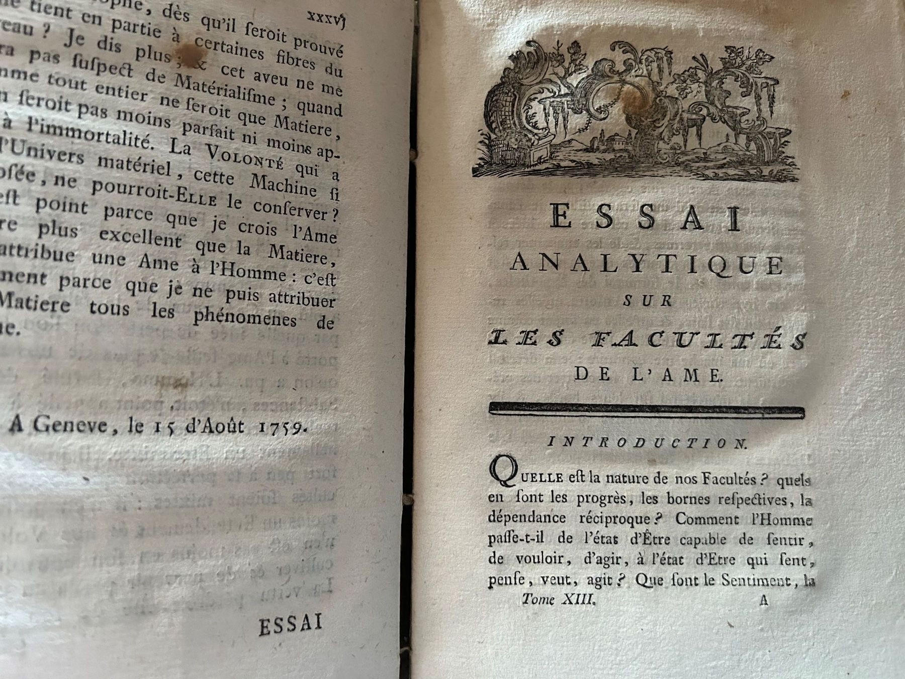 Libri: 4 Livres de Charles BONNET – Usato da Bernex venduto da qpdkvm 1