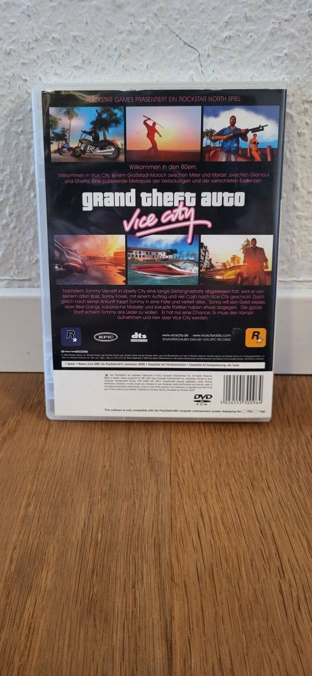 Sony Spiele: PS 2 - Grand Theft Auto Vice City – Gebraucht aus Münsingen von DigitaleSpielecke 1