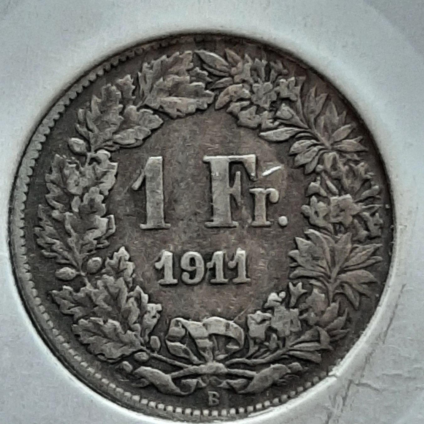 Alle Münzen: 1 Franc Suisse 1911 – Gebraucht aus Carouge GE von cecob0909