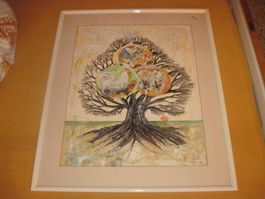 Lithographie von  Alban Welti