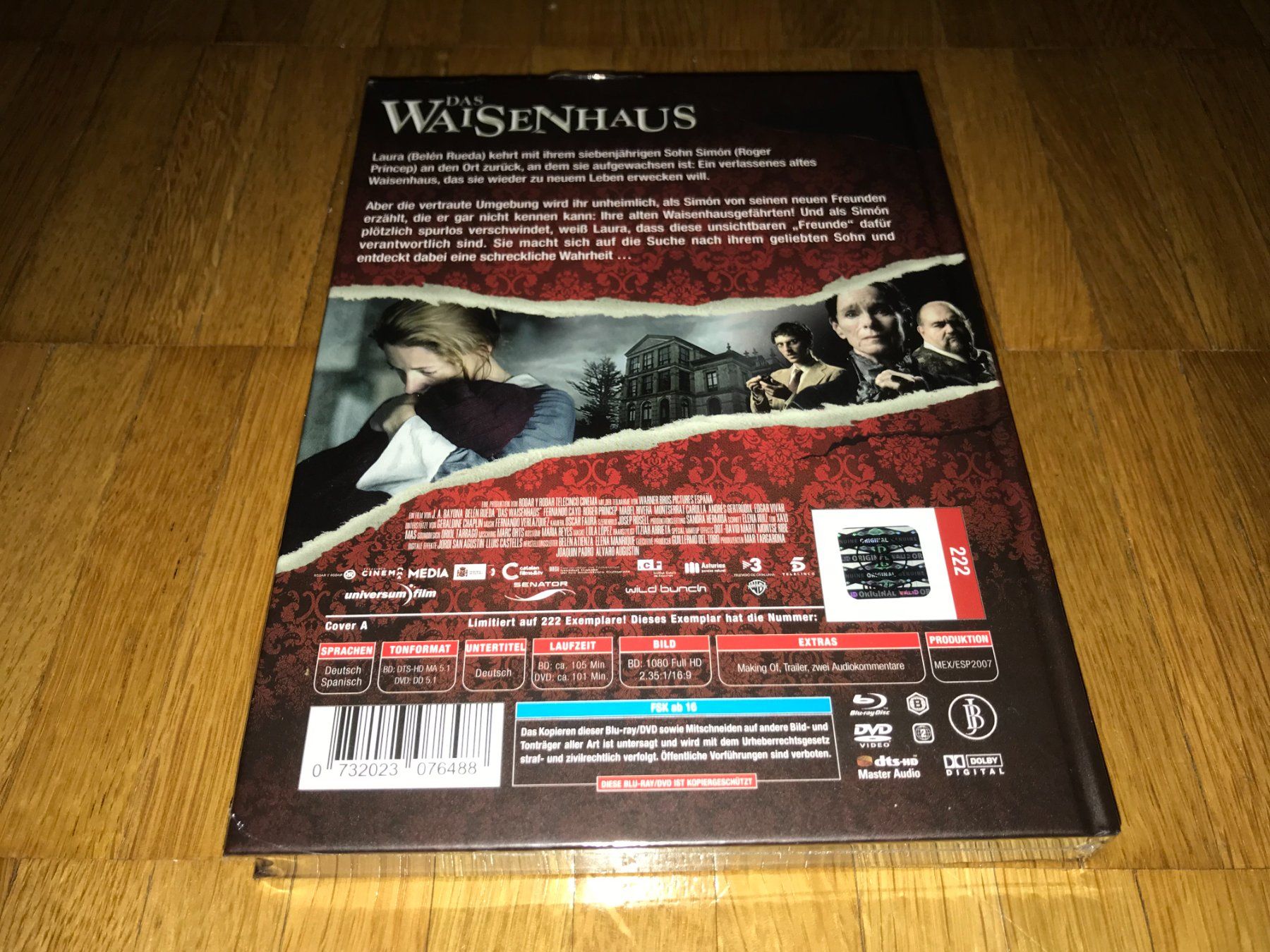 Das Waisenhaus - MEDIABOOK - A - UNCUT (Neu und originalverpackt) in ...