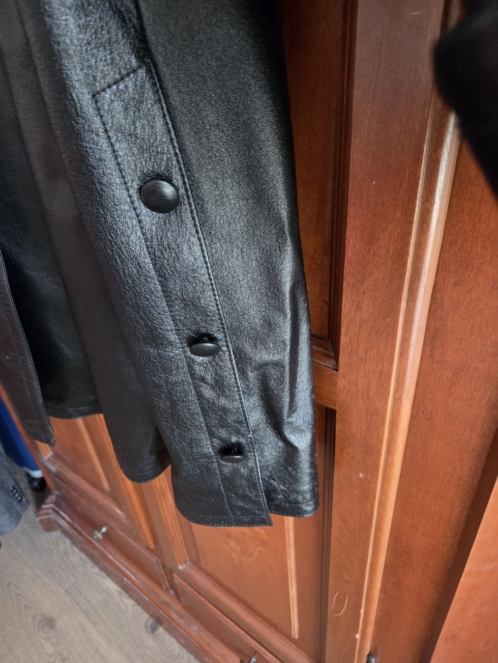 Cappotti: Schnäppchen: Collection Ledermantel, Gr. 46, – Nuovo (secondo la descrizione) da Maschwanden venduto da vite 2