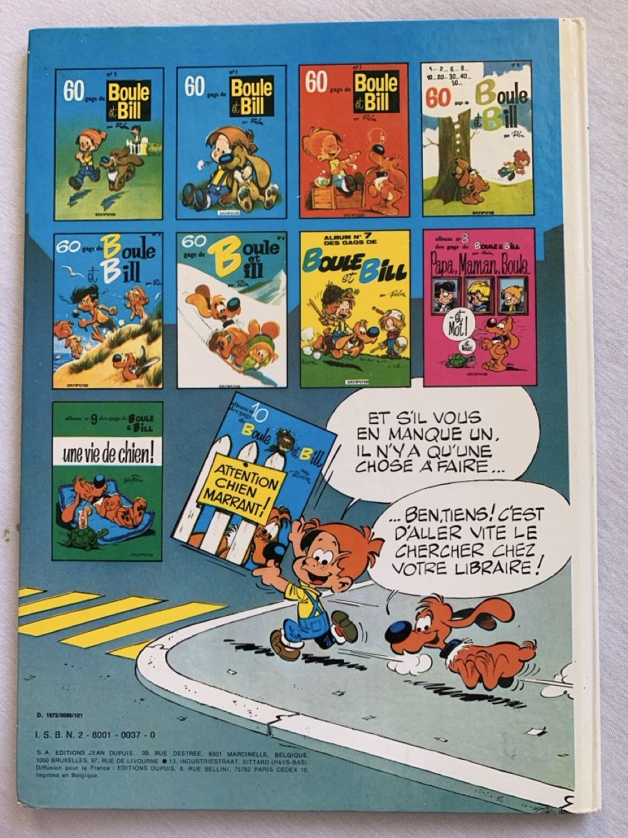 Fumetti: Bd: Roba - Boule et Bill t8 TBE – Usato da Gland venduto da thi_tv5t 1