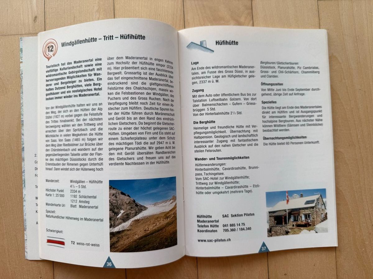 Libri: Alpenkranz Uri Buch mit Wanderungen – Usato da Uster venduto da Schangnau87 2